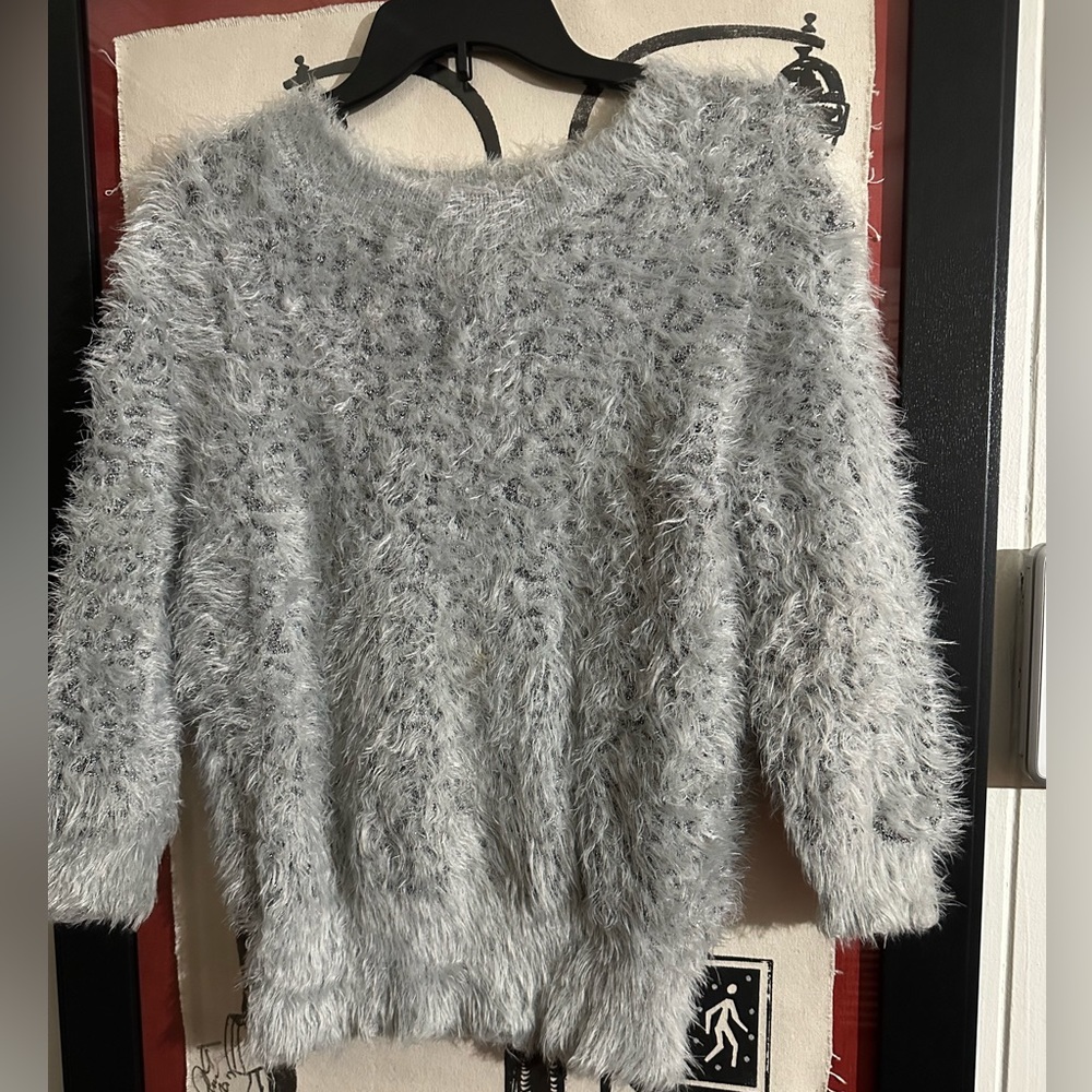 FEVER metallic thread sweater